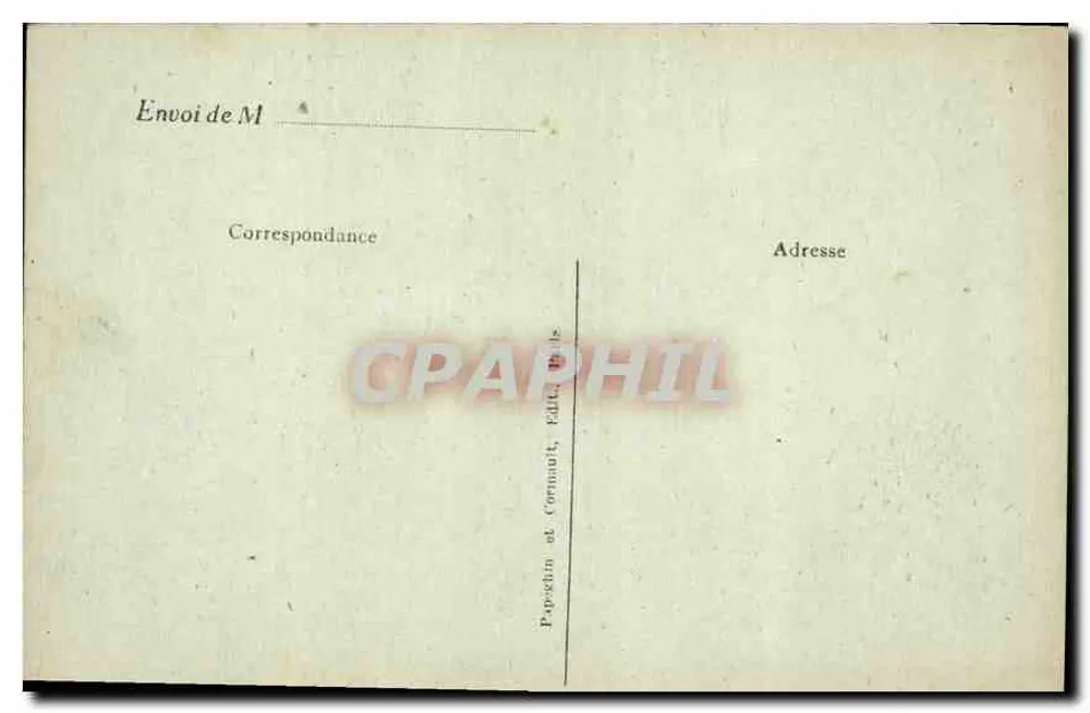 PARIS — O Grand Palais — A.P. — The Great Palace - Verso