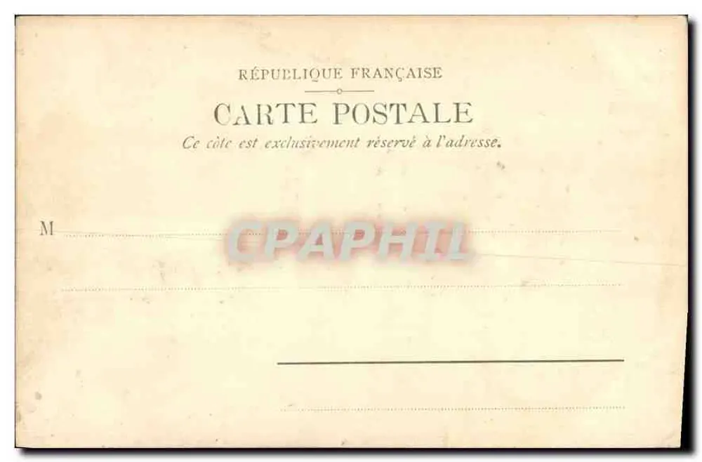 Igreja de São Agostinho — Paris — editor não identificado, número de série não visível - Verso