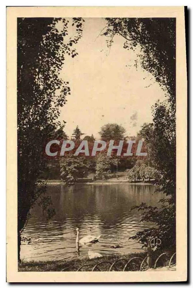 Parco Montsouris - Il Lago — Editore E. Papeghin, Parigi - Recto
