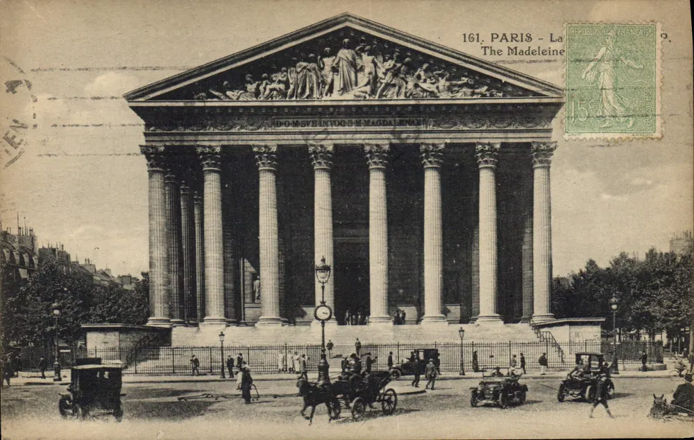 Paris - A Madeleine — editor P. Bérengin, n° 161 - Frente
