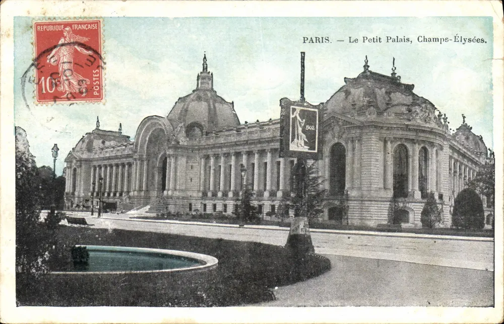 PARIS — O Petit Palais, Champs-Élysées — J.C. PARIS - Frente