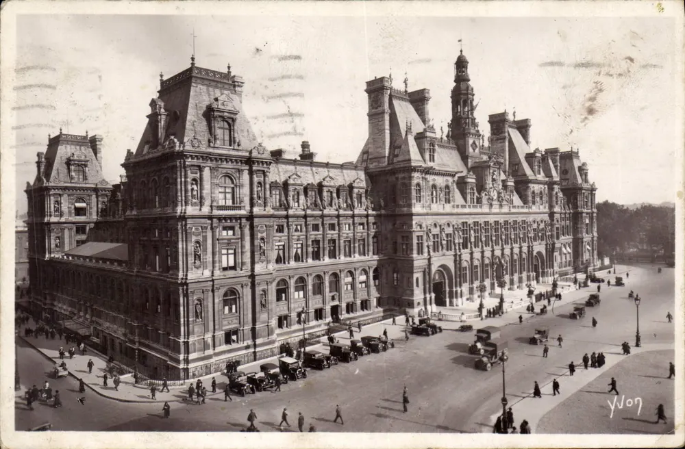 Paris — Das Rathaus — Verlag Yvon, n°40 - Vorderseite