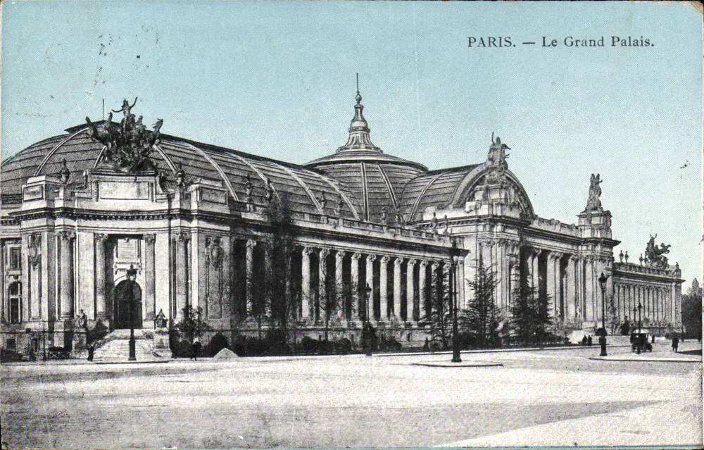 PARIS — O Grande Palácio — Editor não visível, número de série ilegível - Frente