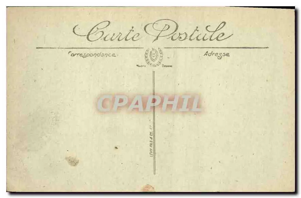 Paris — Der See des Bois de Boulogne — LL. — n° 259 - Rückseite