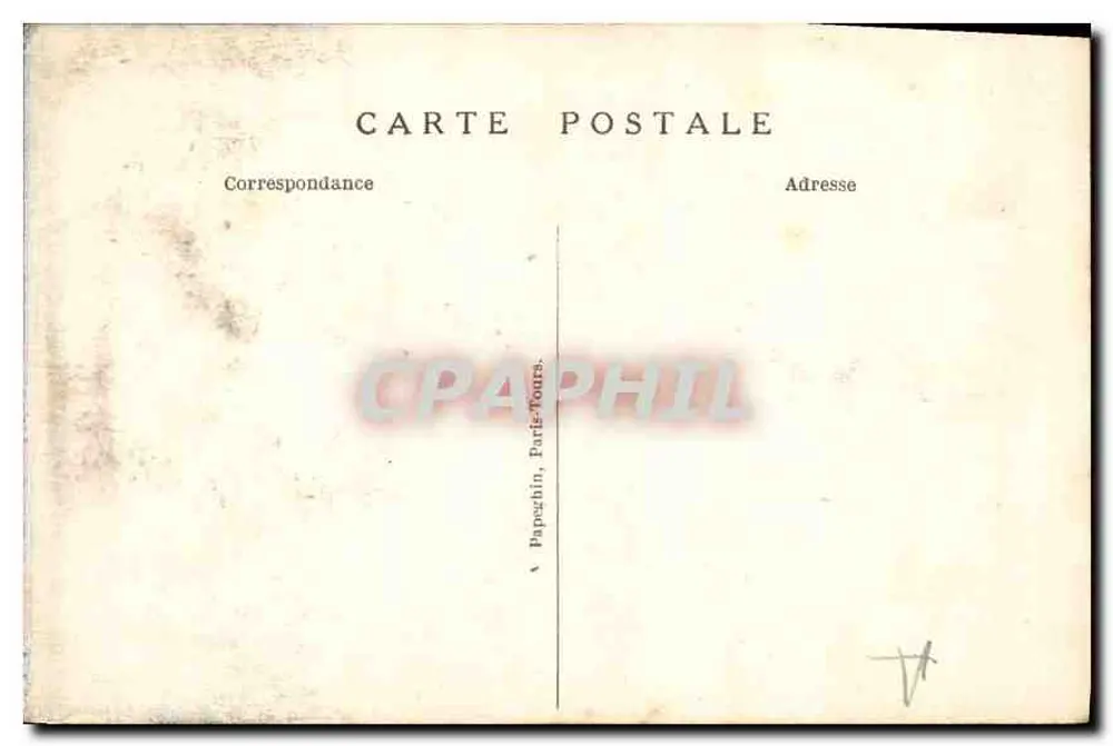 O Domo dos Inválidos — Paris — A.P. - Verso
