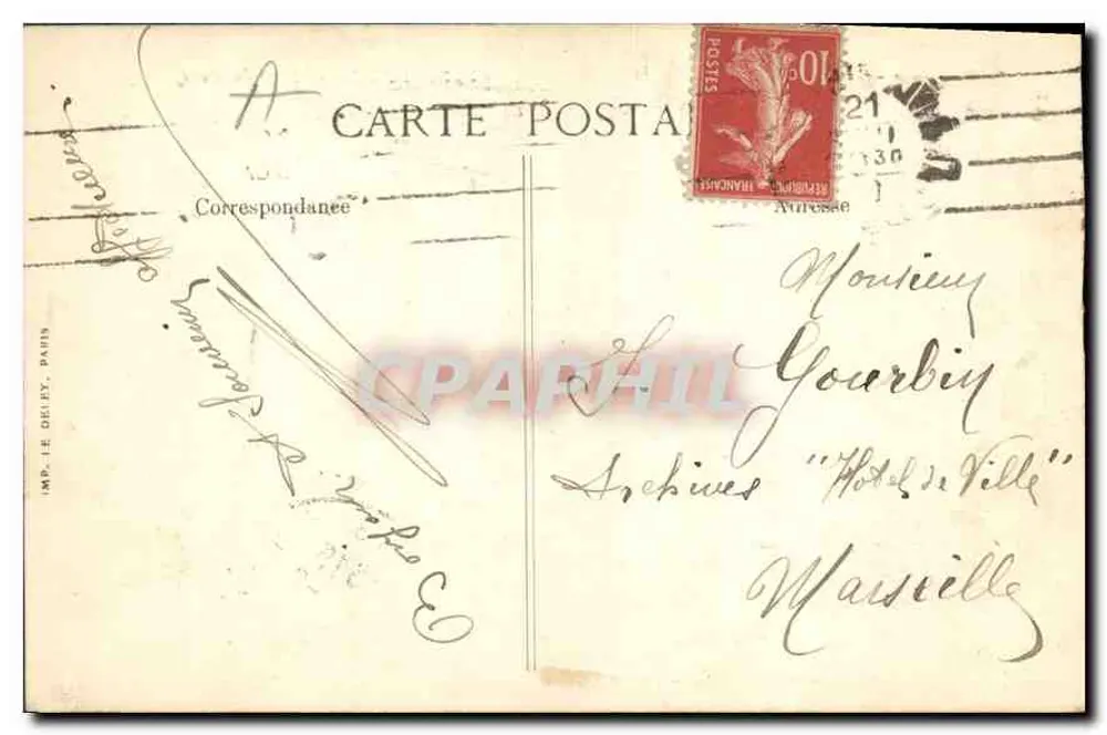 Paris — Museu de Cluny — Editora B.D. n°4313 - Verso