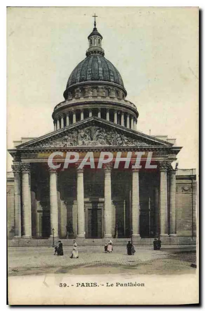 PARIS - Le Panthéon — n° 59 - Awers