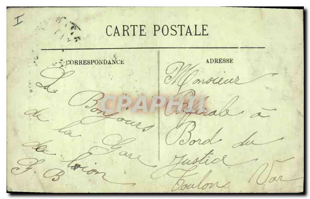 Paris — A Estátua da República — LL. - Verso