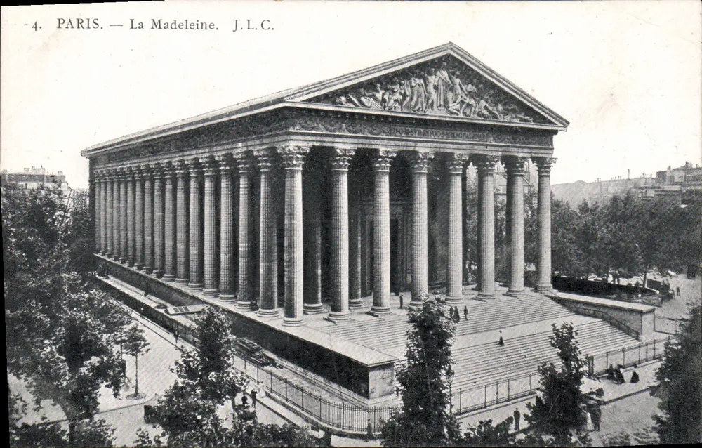 Paris — A Madeleine — J.L.C. - Frente