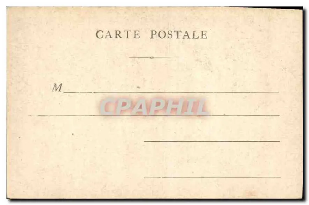 Paris — Amiral de Coligny — editor desconhecido - Verso