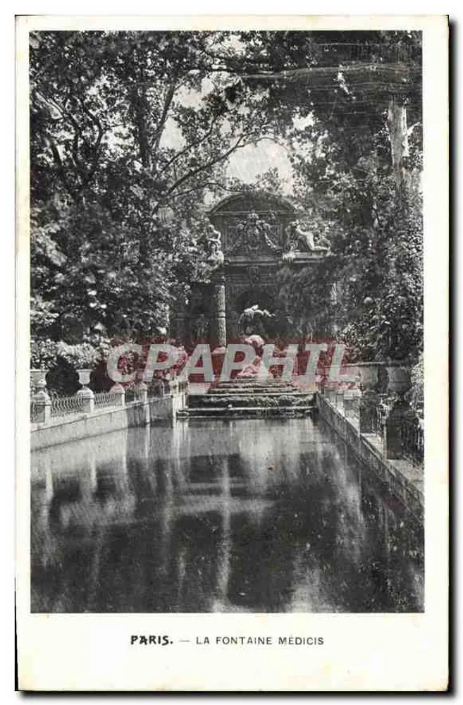 Paris — Fontaine Médicis - Recto
