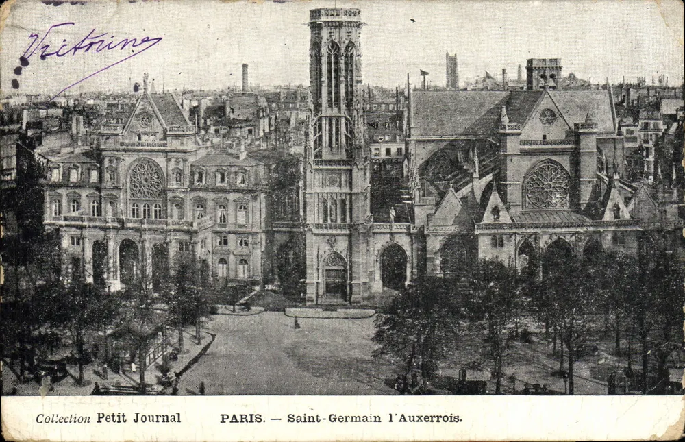 Paris — Saint-Germain l'Auxerrois — Coleção Petit Journal - Frente