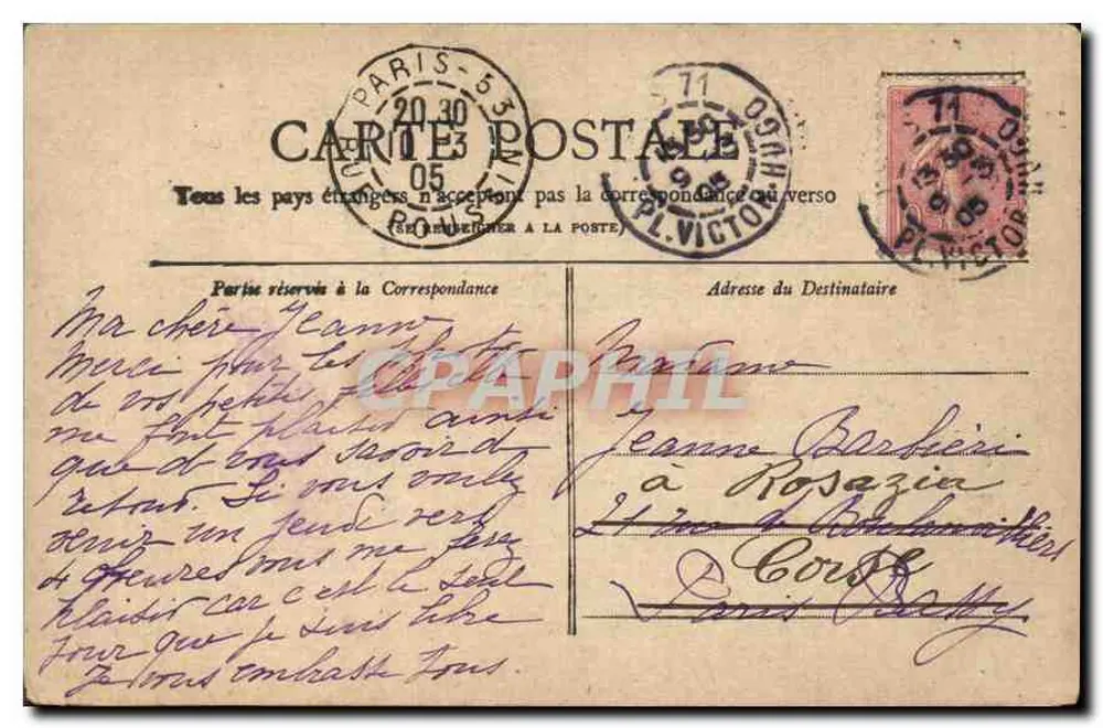 Paris — Saint-Germain l'Auxerrois — Coleção Petit Journal - Verso