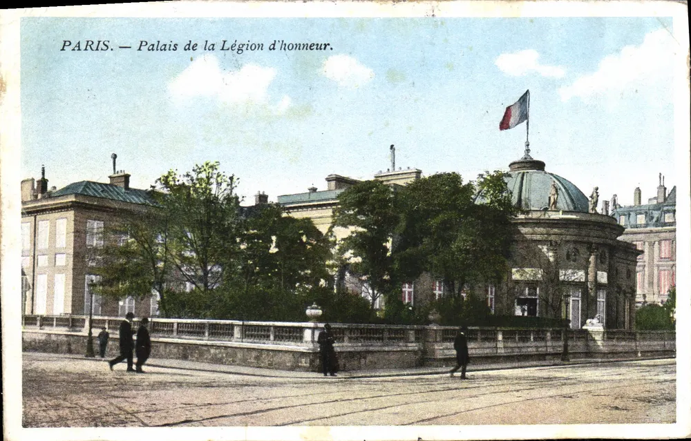 PARIS — Palacio de la Legión de Honor — editor no visible - Anverso