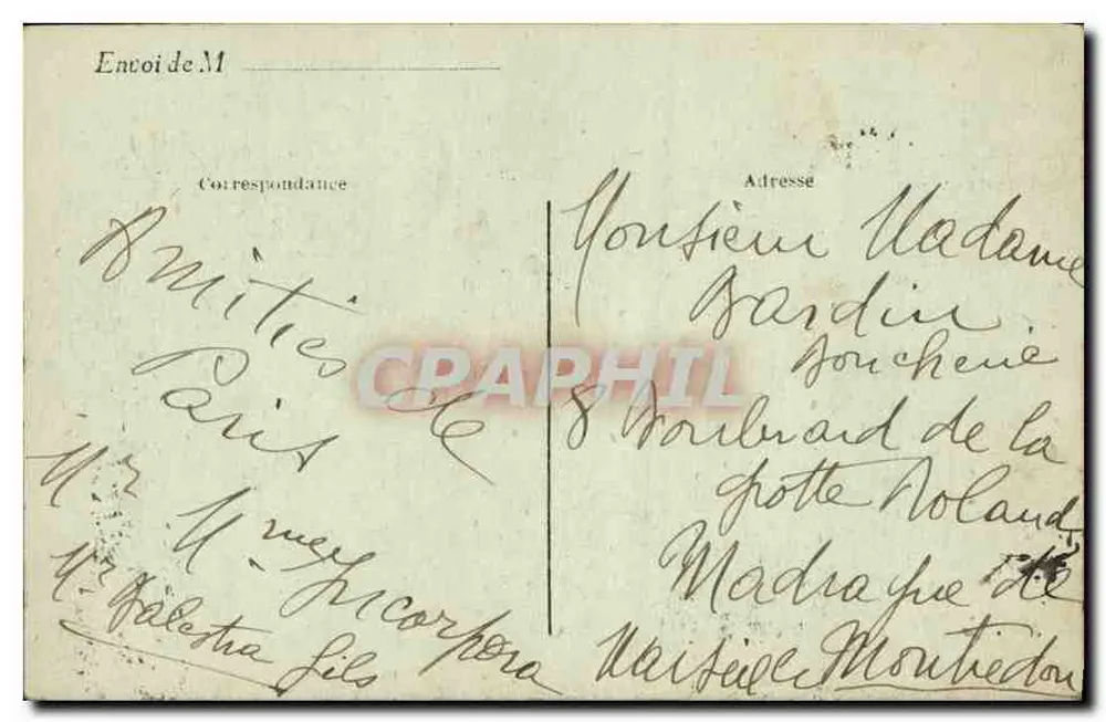 Paris — Coluna Vendôme — J. H. - Verso
