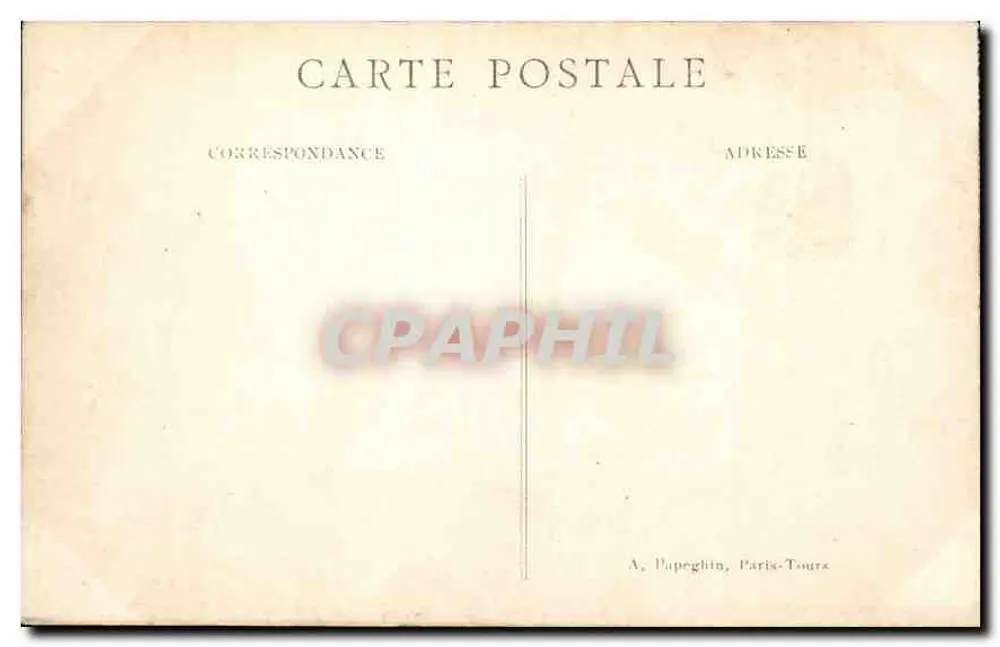Paris – Notre-Dame e o Portal – A. L’ – n°293 - Verso