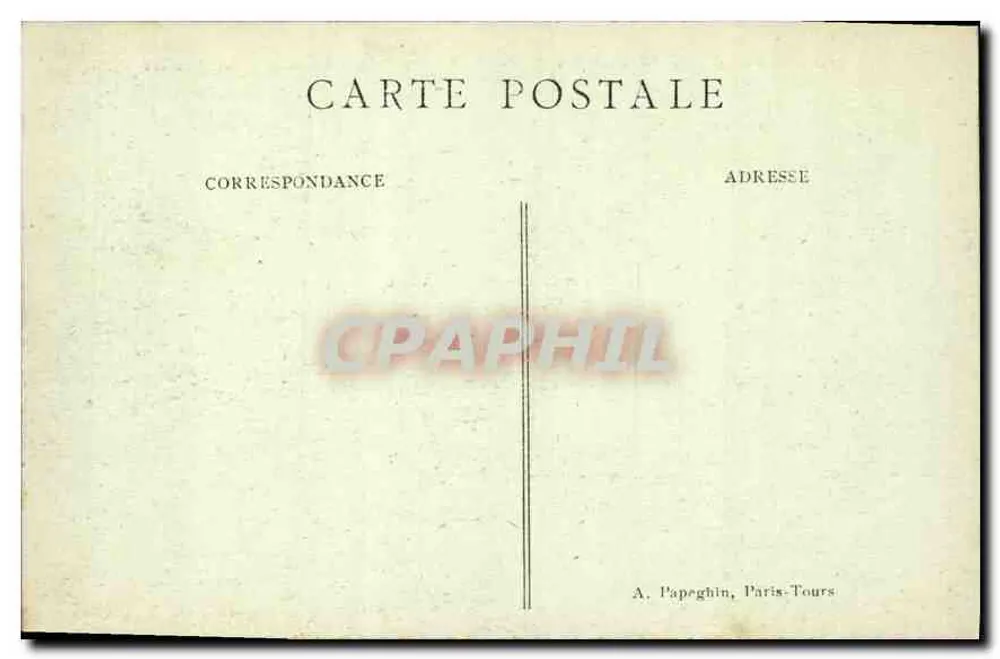 Paris — O Ponte Alexandre III — A.P. - Verso