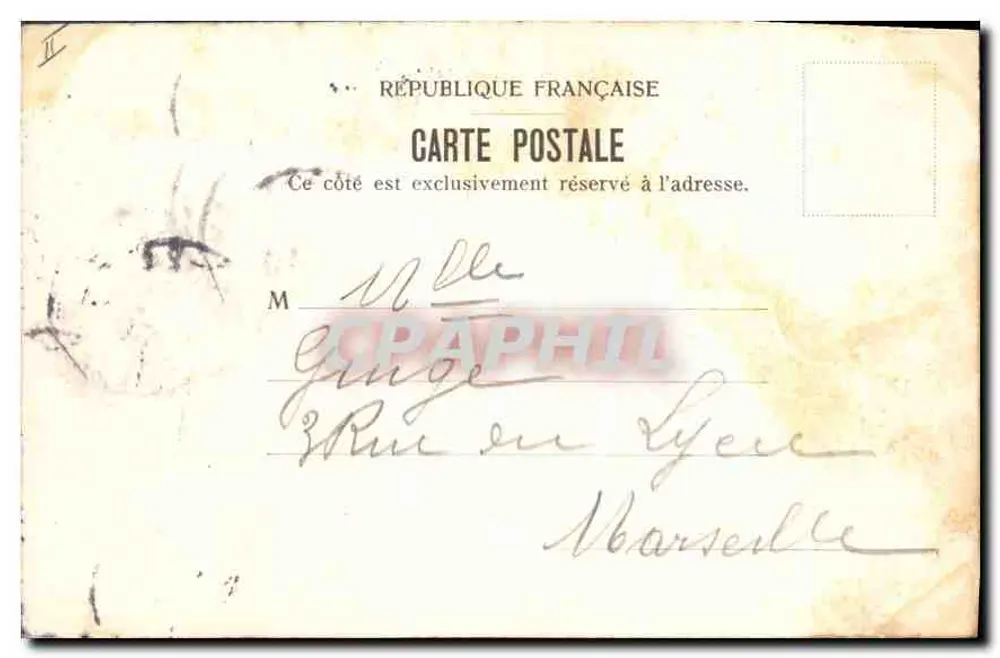 PARIS — Comédie française — C.N. & Cie. No. 21 - Verso