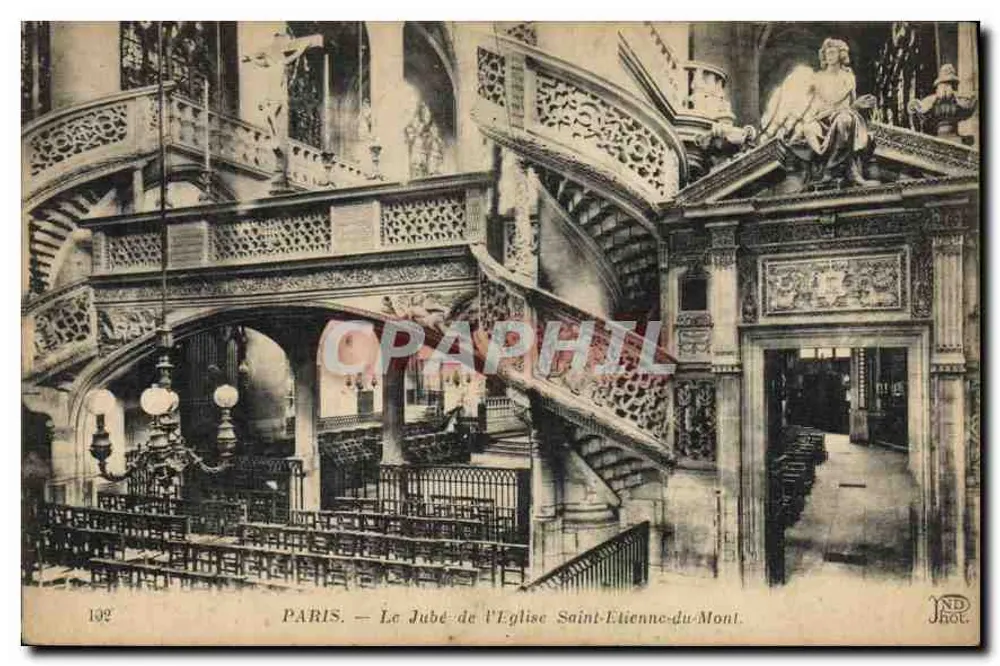 Paris — Der Jubé der Kirche Saint-Etienne-du-Mont — JND J. ROL. - Vorderseite