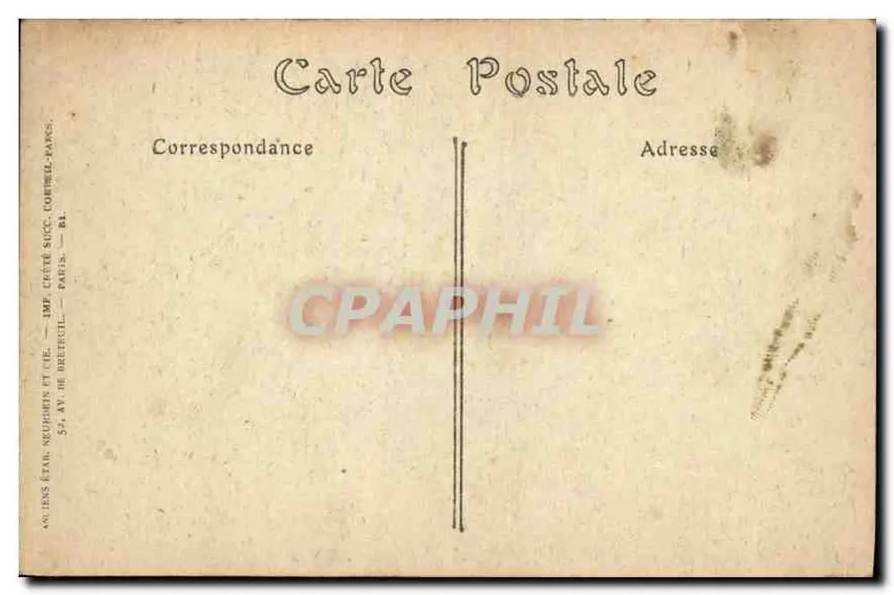 Paris — Der Jubé der Kirche Saint-Etienne-du-Mont — JND J. ROL. - Rückseite