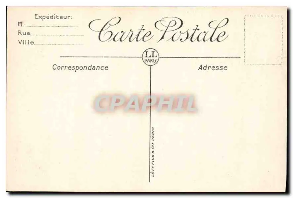 Paris — A Sorbonne — LL - Verso