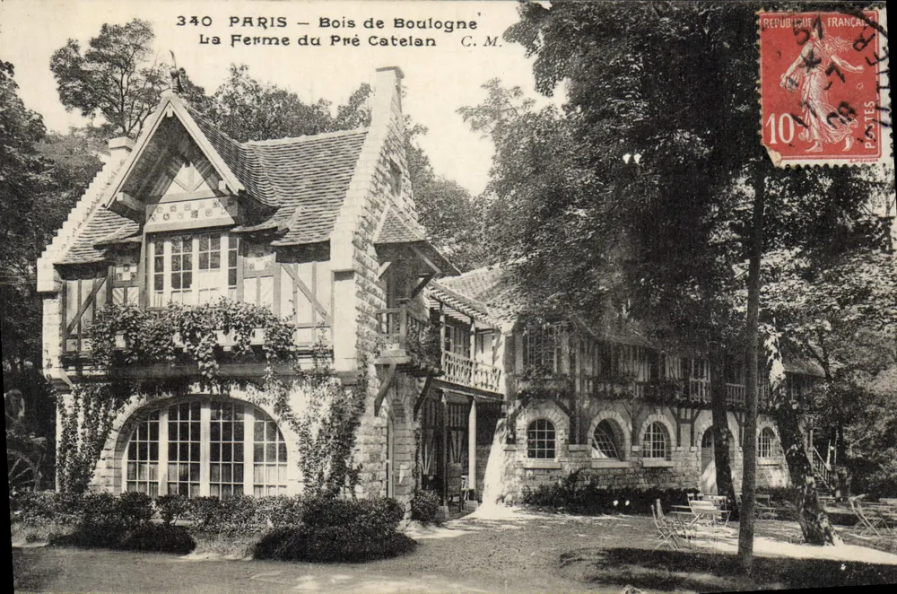 Paris – Bois de Boulogne — La Ferme du Pré Catelan — C.M. - Vorderseite