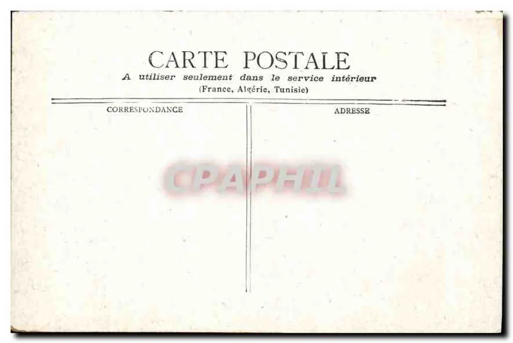 Parijs - Avenue des Champs-Élysées — panoramische uitzicht — uitgever Stalck Parijs - Achterkant