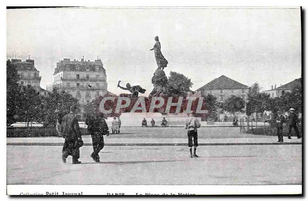 Paris — Place de la Nation — Sammlung Petit Journal - Vorderseite