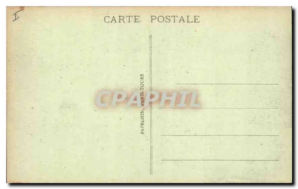Paris - Das Palais und der Garten des Luxembourg - A.P. - n°235 - Rückseite