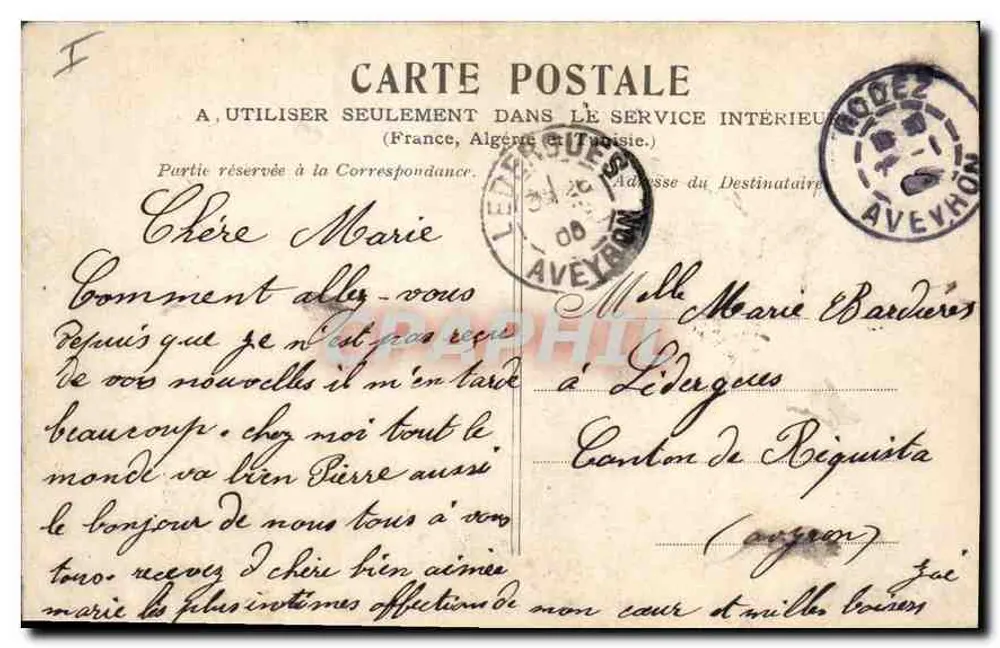 Paris — La Rue de Rivoli — Editor não identificado, número de série não visível - Verso
