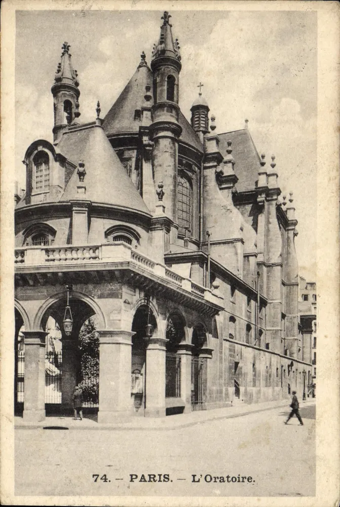 Paris — O Oratório — 74. — Editor não visível - Frente