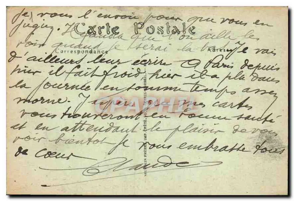 Paris — A Igreja de Nossa Senhora, vista geral — Neuvein Frères, n°9 - Verso