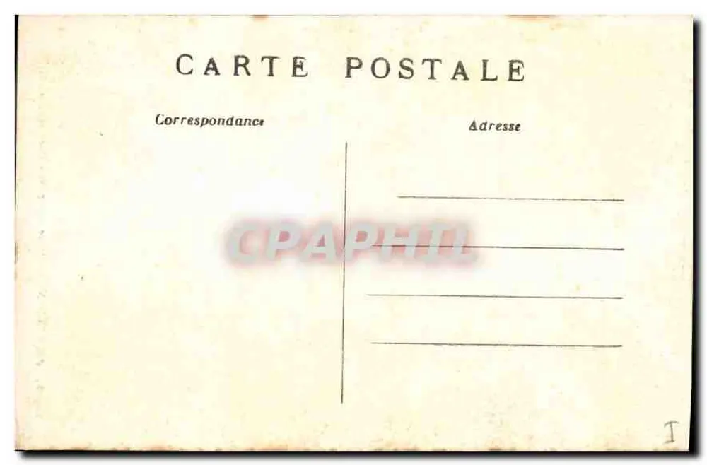 Paris — Notre-Dame — Fachada — Portal Central — C.M. - Verso