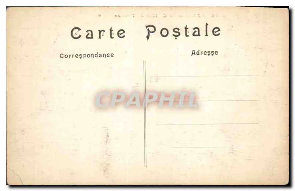 Paris — Das Collège de France — F.M. n° 5158 - Rückseite