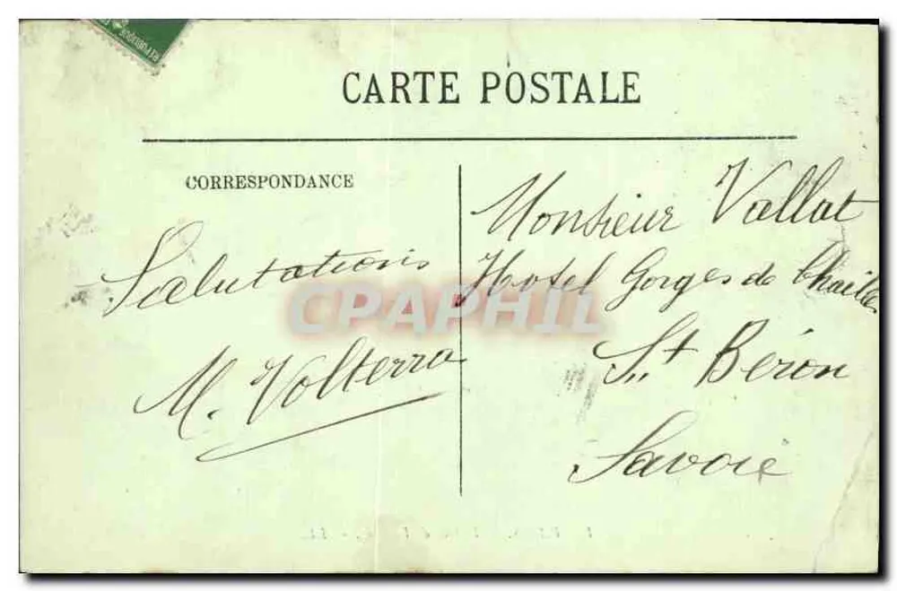 Paris — Entrée de l'Élysée — LL. n° 561 - Verso