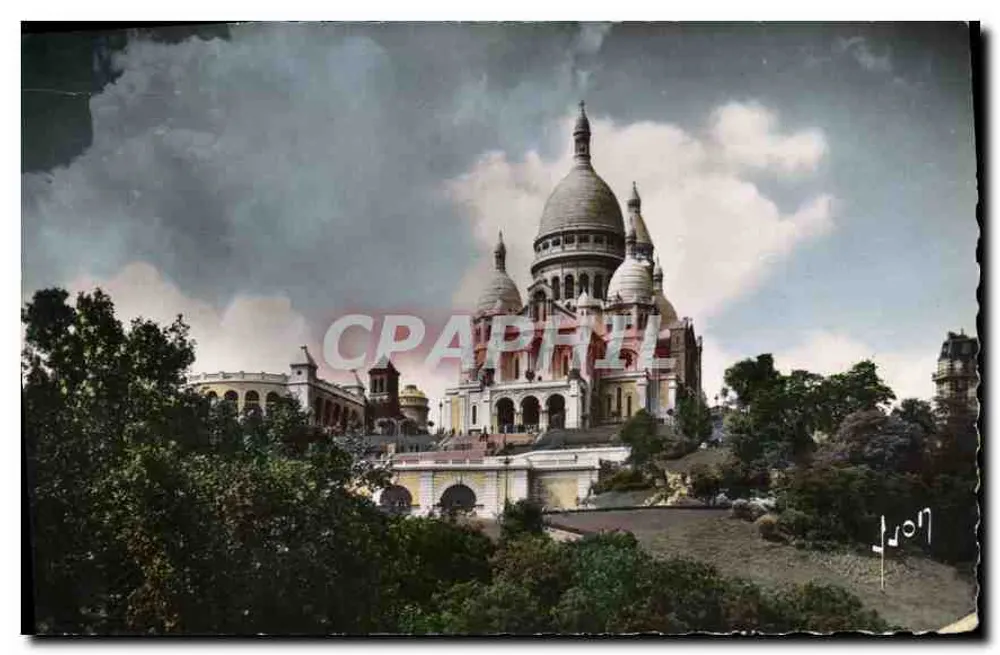 Basilika des Heiligen Herzens — Montmartre — Éditions d'Art Française, n° B.C. 39 - Vorderseite