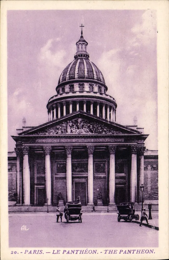 Paris — O Panteão — Les Éditions Artistiques - A. L. - Frente