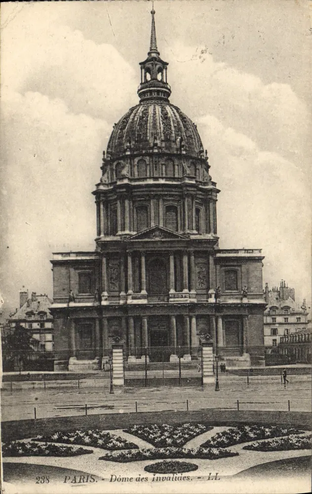 Paris - Dôme dos Invalidos - LL - Frente