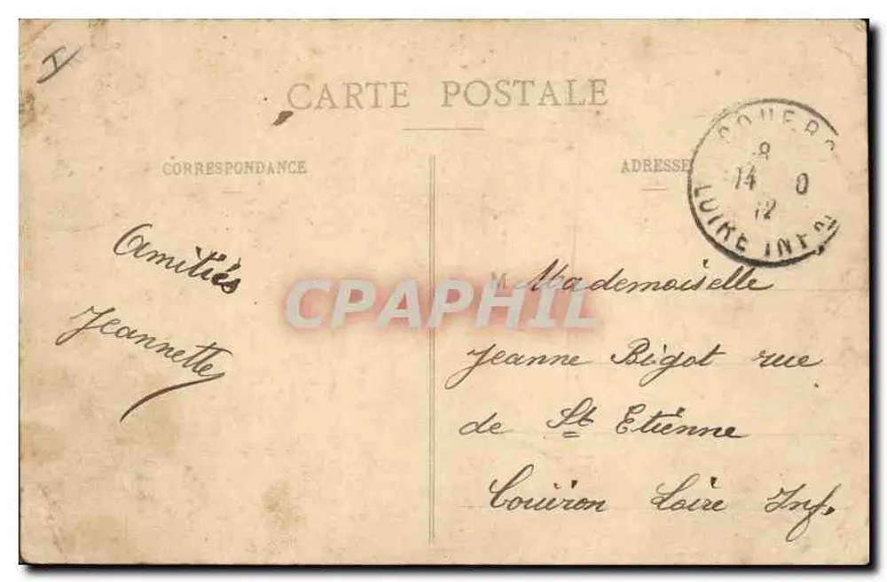 Paris - Rue de Rivoli - Perspectiva — editor desconhecido, n° 208 - Verso