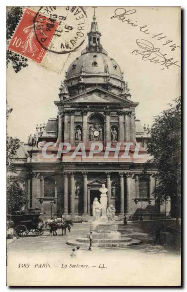 Paris - A Sorbonne — LL. n° 1469 - Frente
