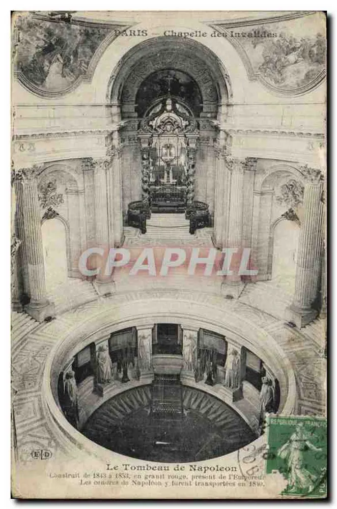 Paris — Kapelle der Invaliden — Der Sarg Napoleons - Vorderseite