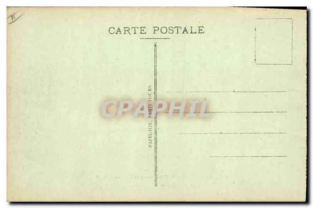 Paris - Rue de Rivoli em direção ao Louvre — A. P. — n° 102 - Verso