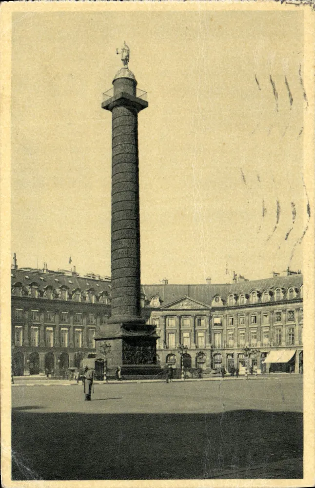 Place de la Concorde — Coluna da Concorde — Paris — Foto Pierre Rosta - Frente