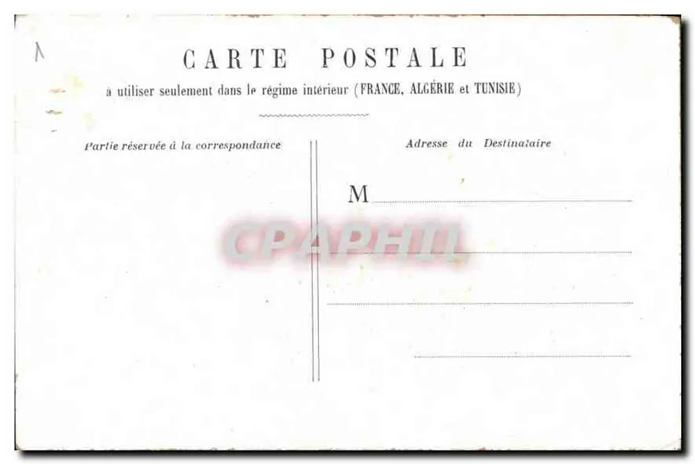 PARIS - Panteão — vista do edifício clássico com colunata — editor não indicado, número de série não visível - Verso