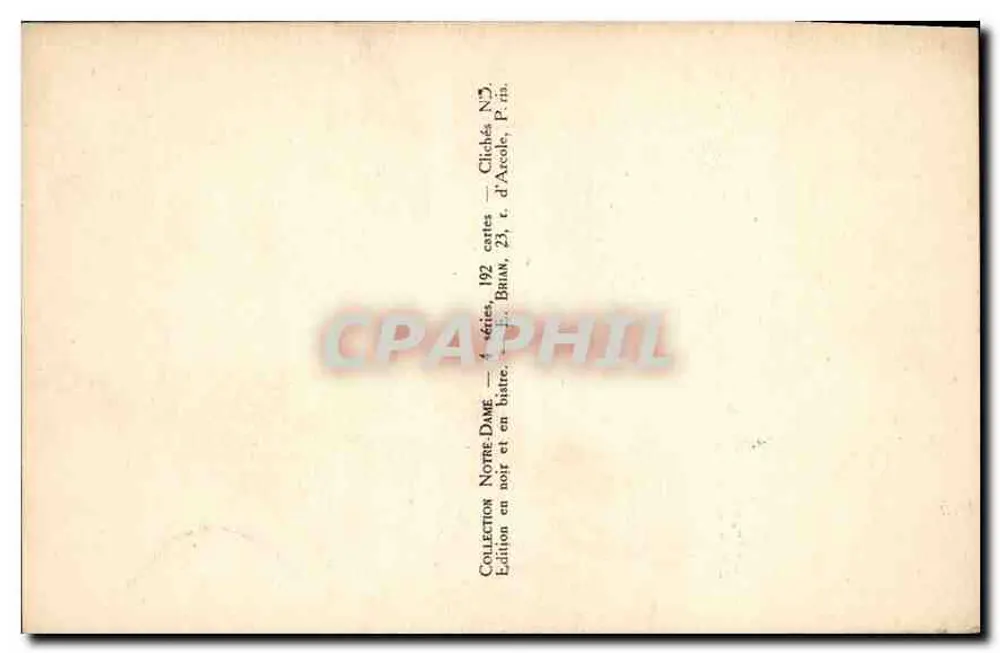 Paris - Notre-Dame - Rosace Sul - ND - 133-EB - Verso