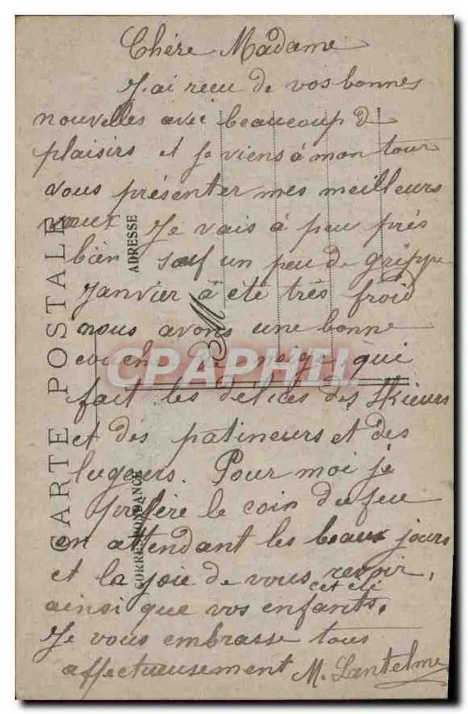PARIS — O Pequeno Palácio. - Verso
