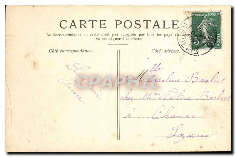 Paris — O Arco das Tuileries - Verso