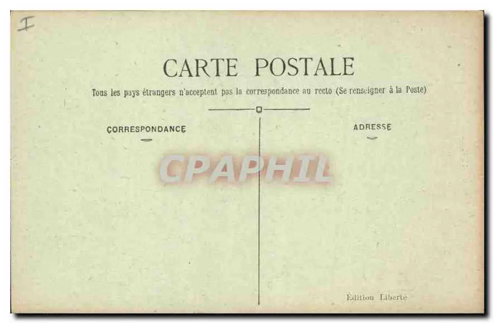 Paris — Igreja de São Gervásio — Edição Liberté, n°110 - Verso