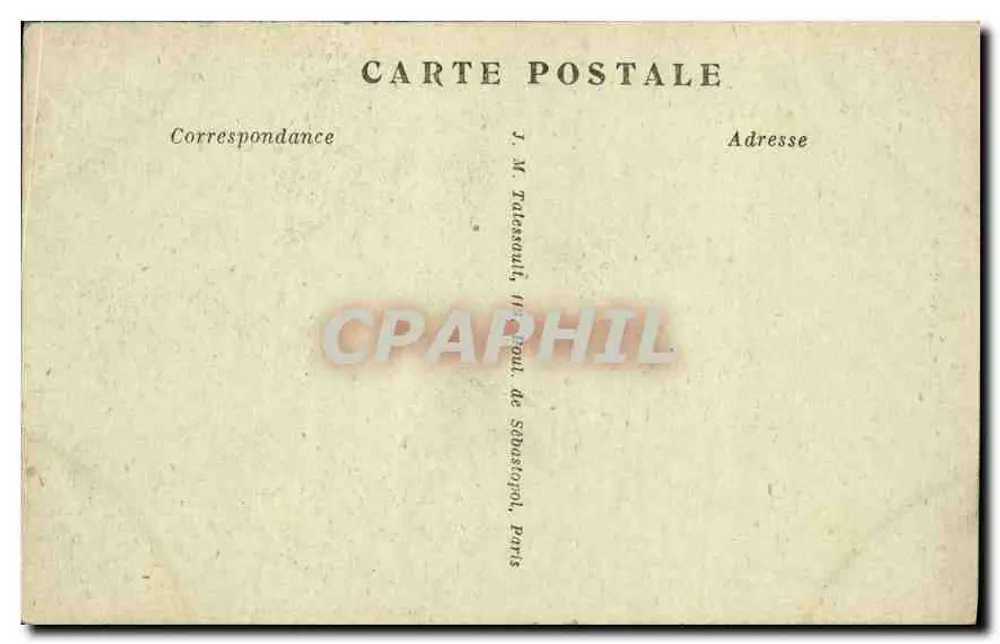 Paris — Igreja da Trindade - Verso