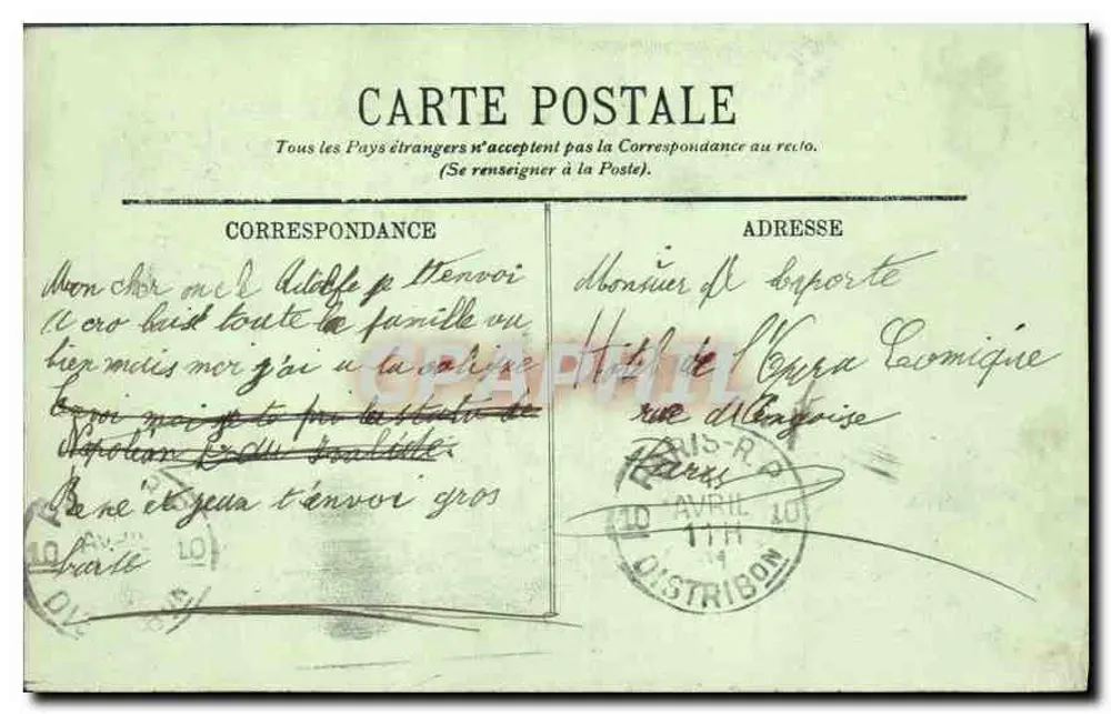 A ABBEY DE SAINT-DENIS — Estátua de Luís XVI — LL - Verso